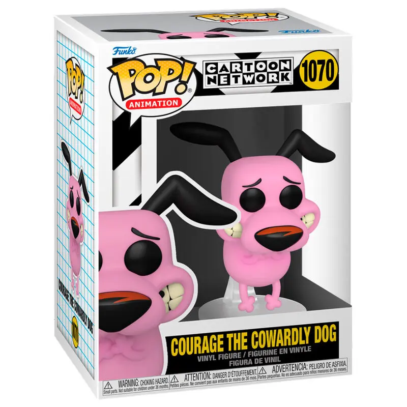 Courage the Cowardly Dog POP! Animation Vinylová figurka Courage 9 cm fotografii produktu