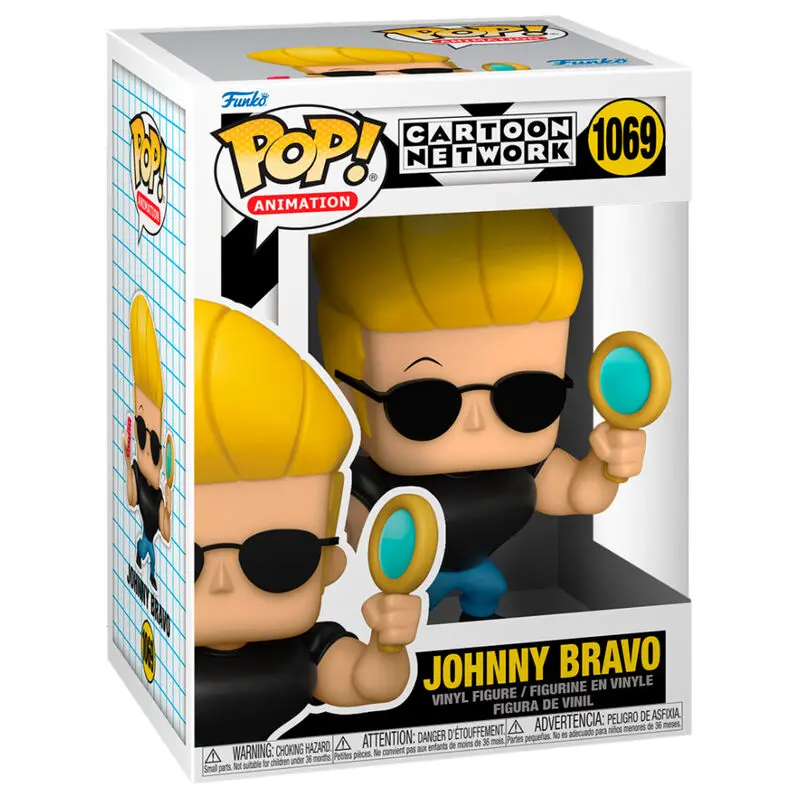 Johnny Bravo POP! Animace Vinylová Figurka Johnny se zrcadlem a hřebenem 9 cm fotografii produktu
