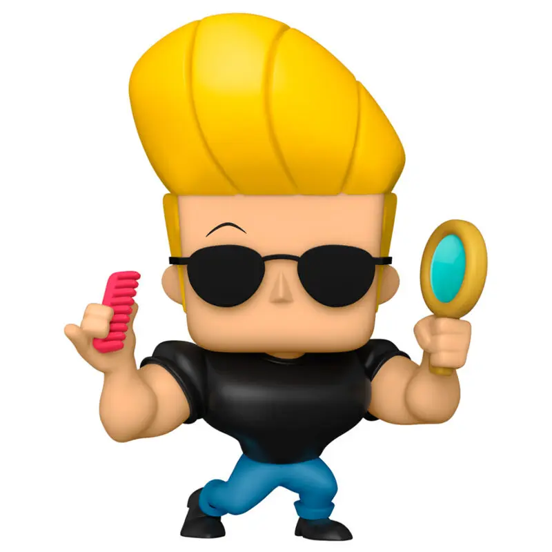 Johnny Bravo POP! Animace Vinylová Figurka Johnny se zrcadlem a hřebenem 9 cm fotografii produktu