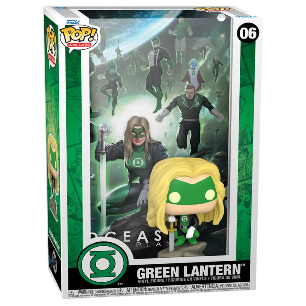 DC POP! Comic Cover vinylová figurka DCeased Green Lantern 9 cm fotografii produktu