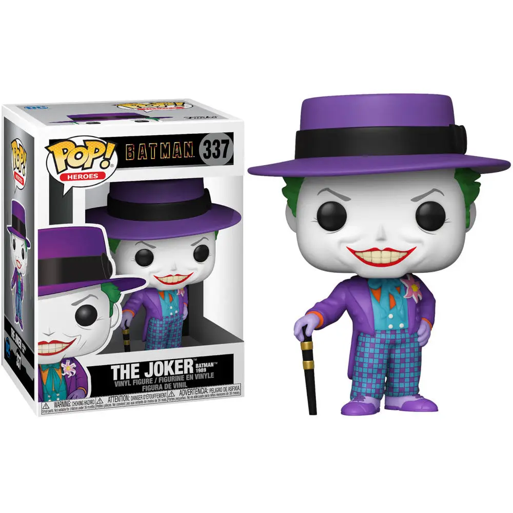 Figurka POP DC Comics Batman 1989 Joker with Hat fotografii produktu