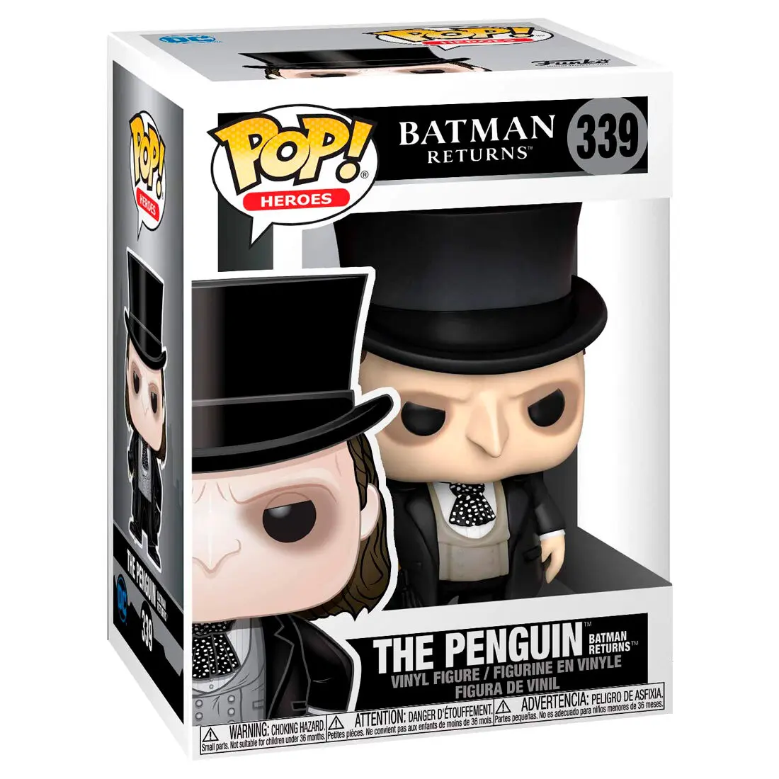 Batman Returns POP! Heroes Vinylová figurka Tučňák 9 cm fotografii produktu