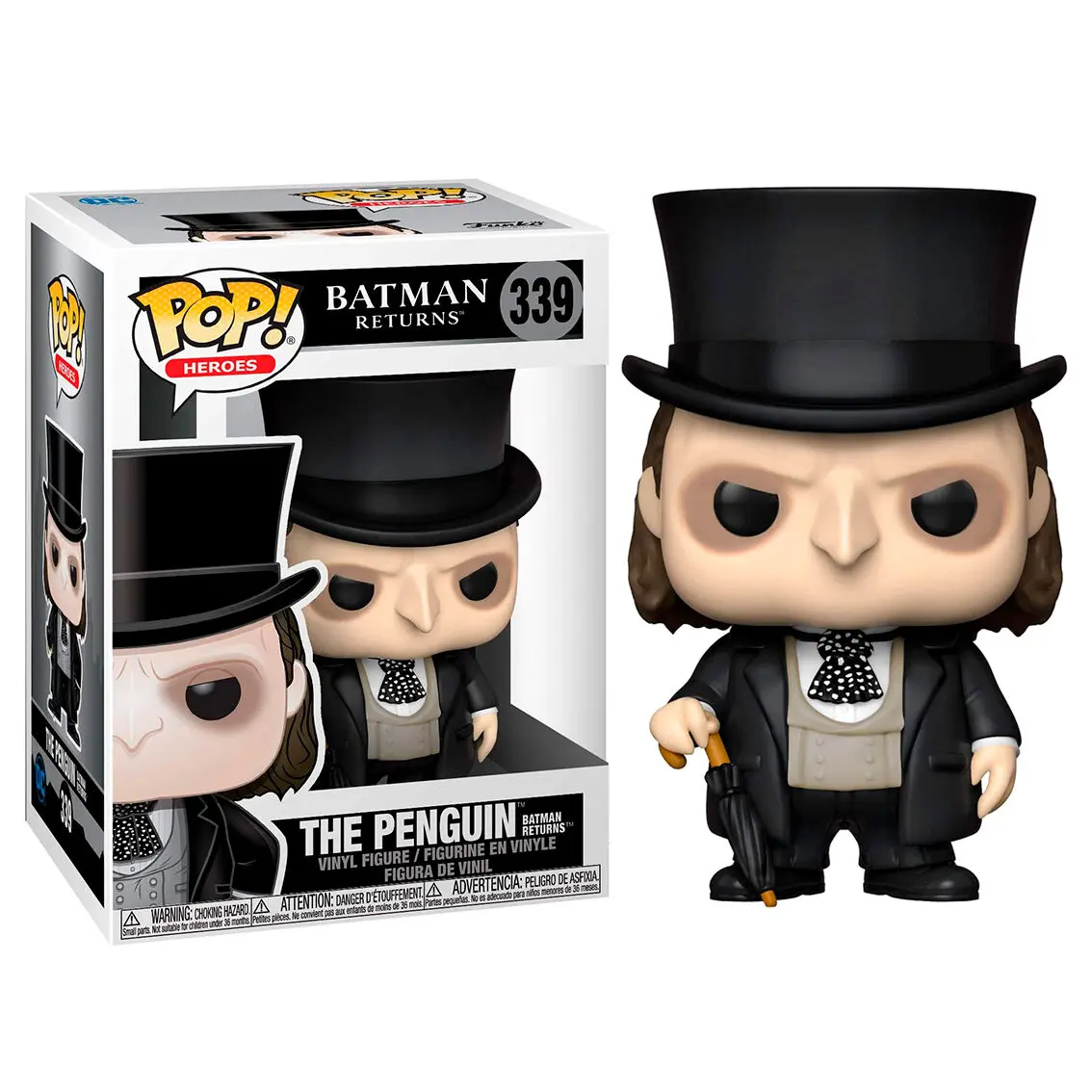 Batman Returns POP! Heroes Vinylová figurka Tučňák 9 cm fotografii produktu