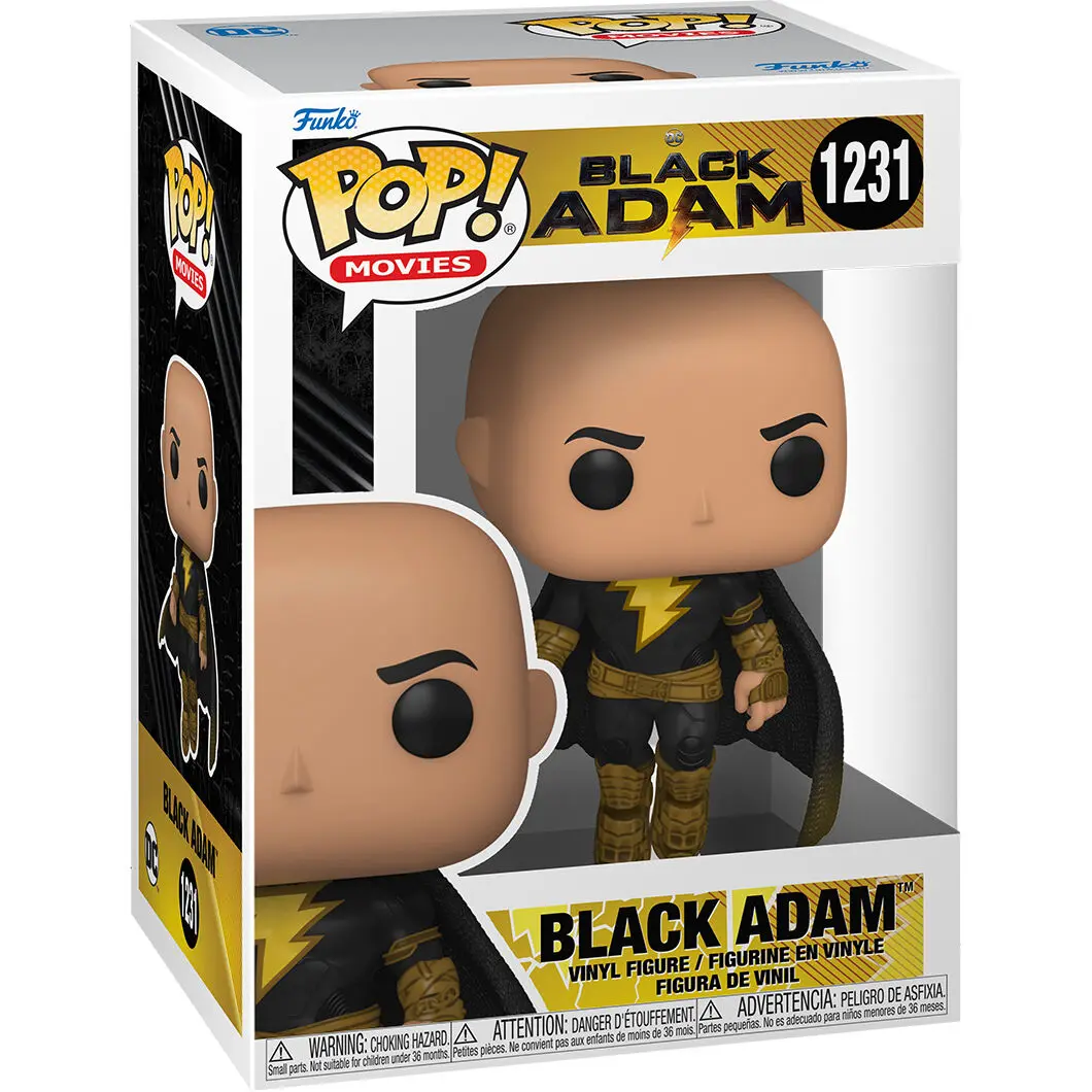 Black Adam POP! Movies Vinylová figurka Black Adam (Létající) 9 cm fotografii produktu