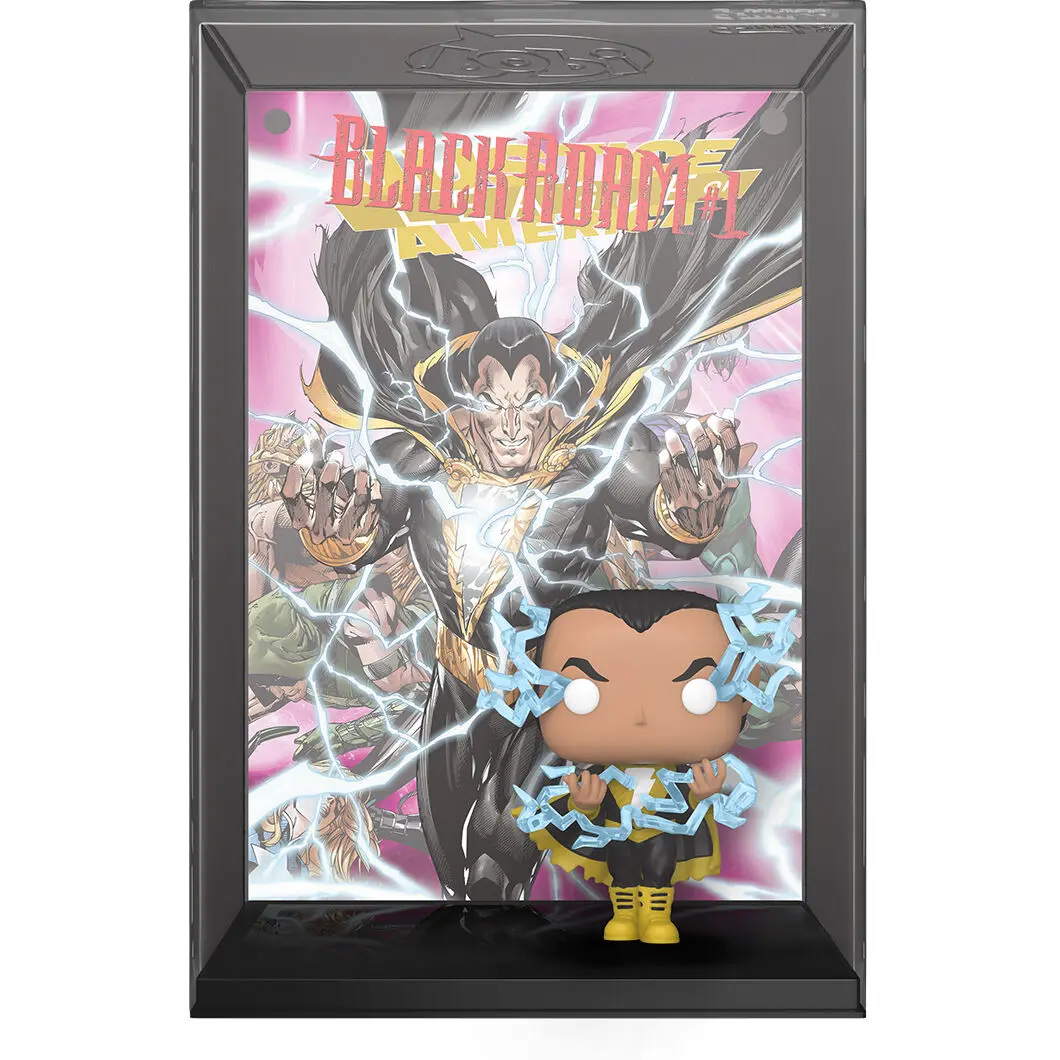 DC POP! Comic Cover vinylová figurka Black Adam (svítí ve tmě) 9 cm fotografii produktu