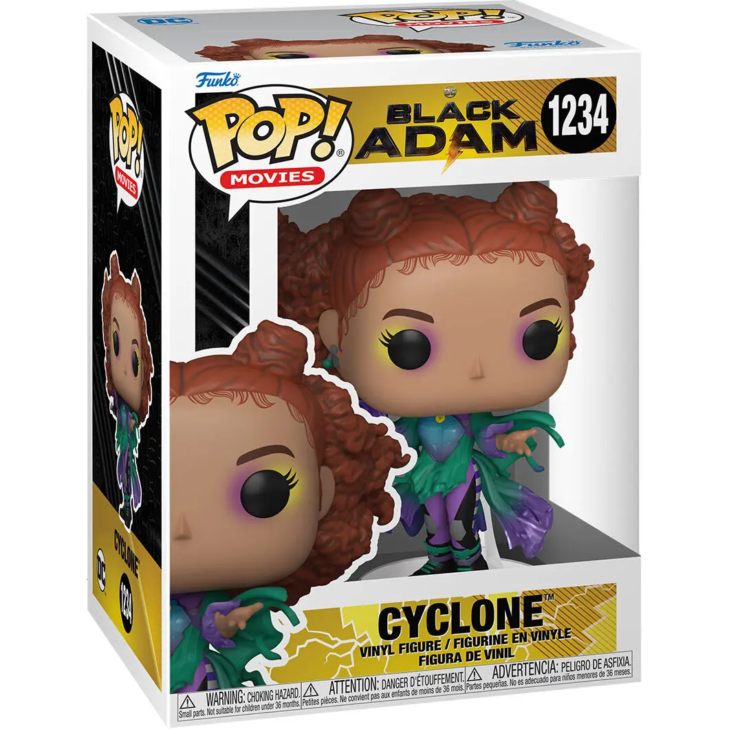 Black Adam POP! Movies vinylová figurka Cyclone 9 cm fotografii produktu