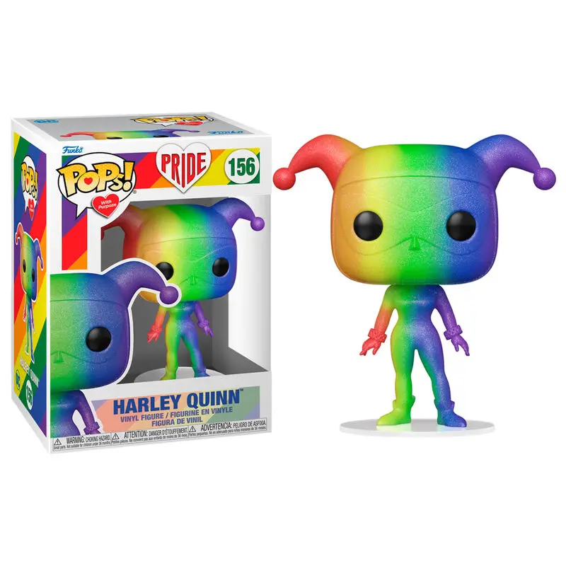 Pride 2022 DC Comics POP! Heroes vinylová figurka Harley Quinn 9 cm fotografii produktu