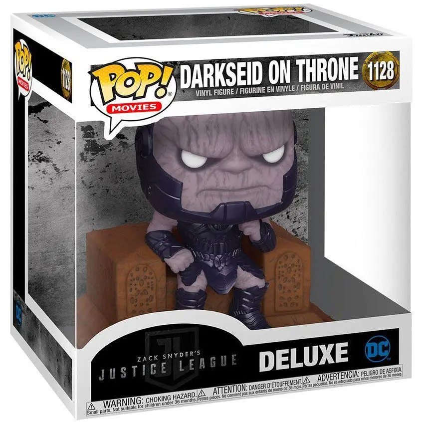 Zack Snyder's Justice League POP! Deluxe vinylová figurka Darkseid na trůnu 9 cm fotografii produktu