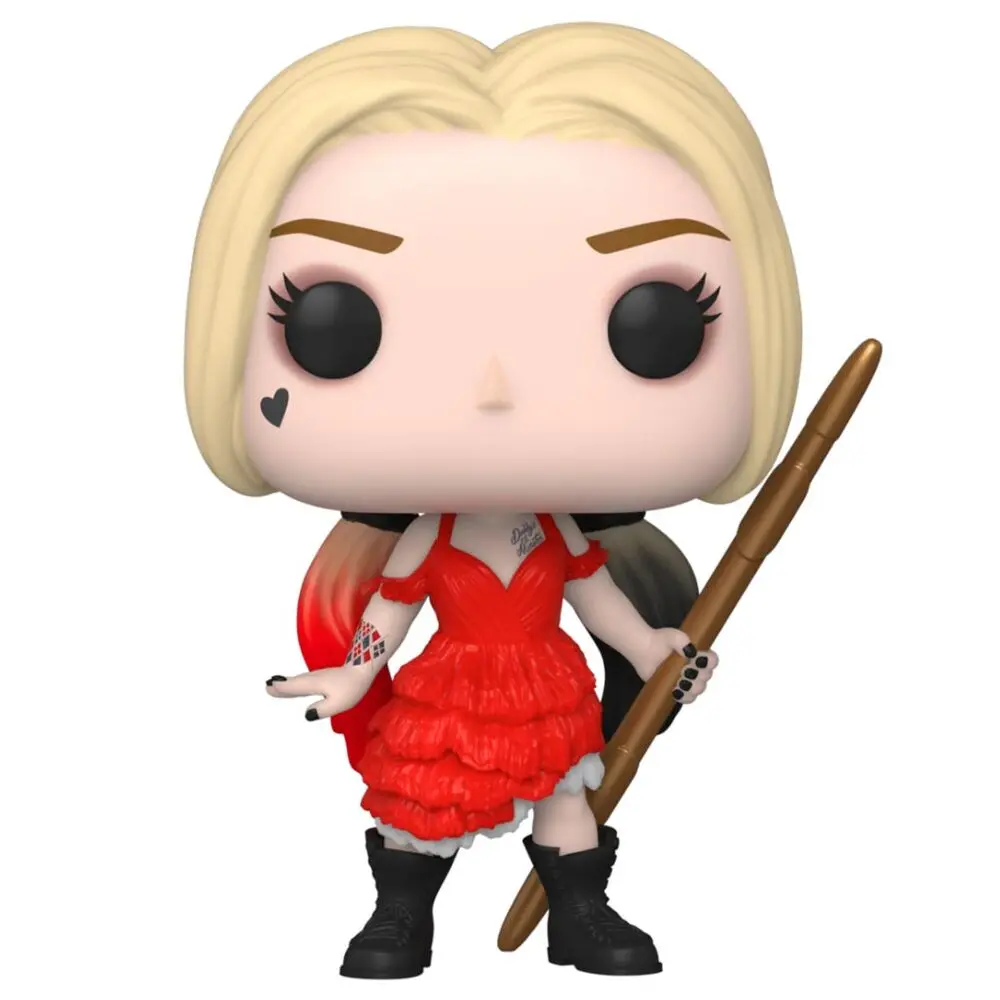 The Suicide Squad POP! Movies vinylová figurka Harley Quinn (Damaged Dress) 9 cm fotografii produktu