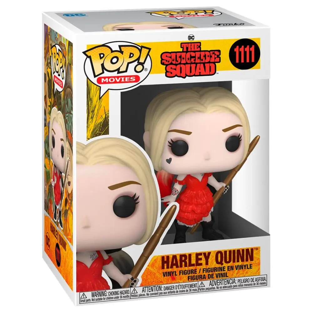 The Suicide Squad POP! Movies vinylová figurka Harley Quinn (Damaged Dress) 9 cm fotografii produktu