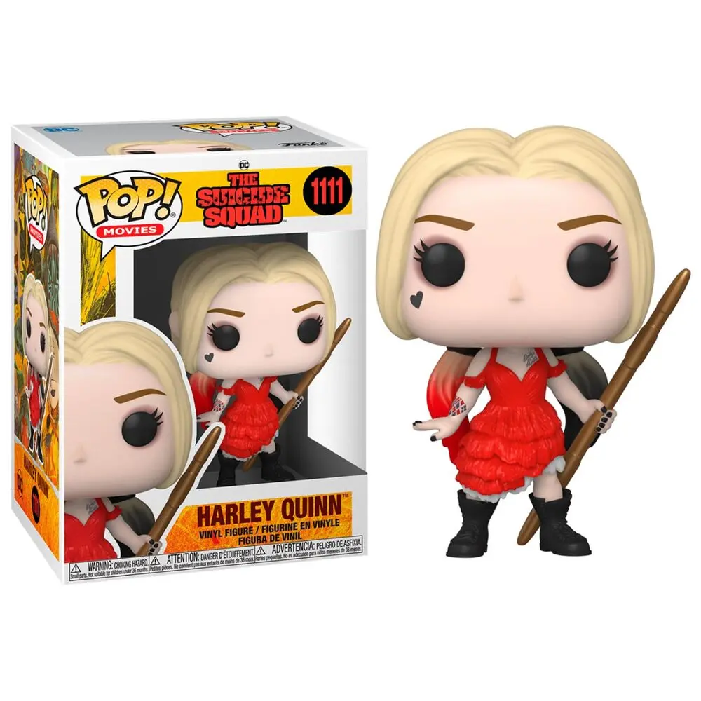 The Suicide Squad POP! Movies vinylová figurka Harley Quinn (Damaged Dress) 9 cm fotografii produktu