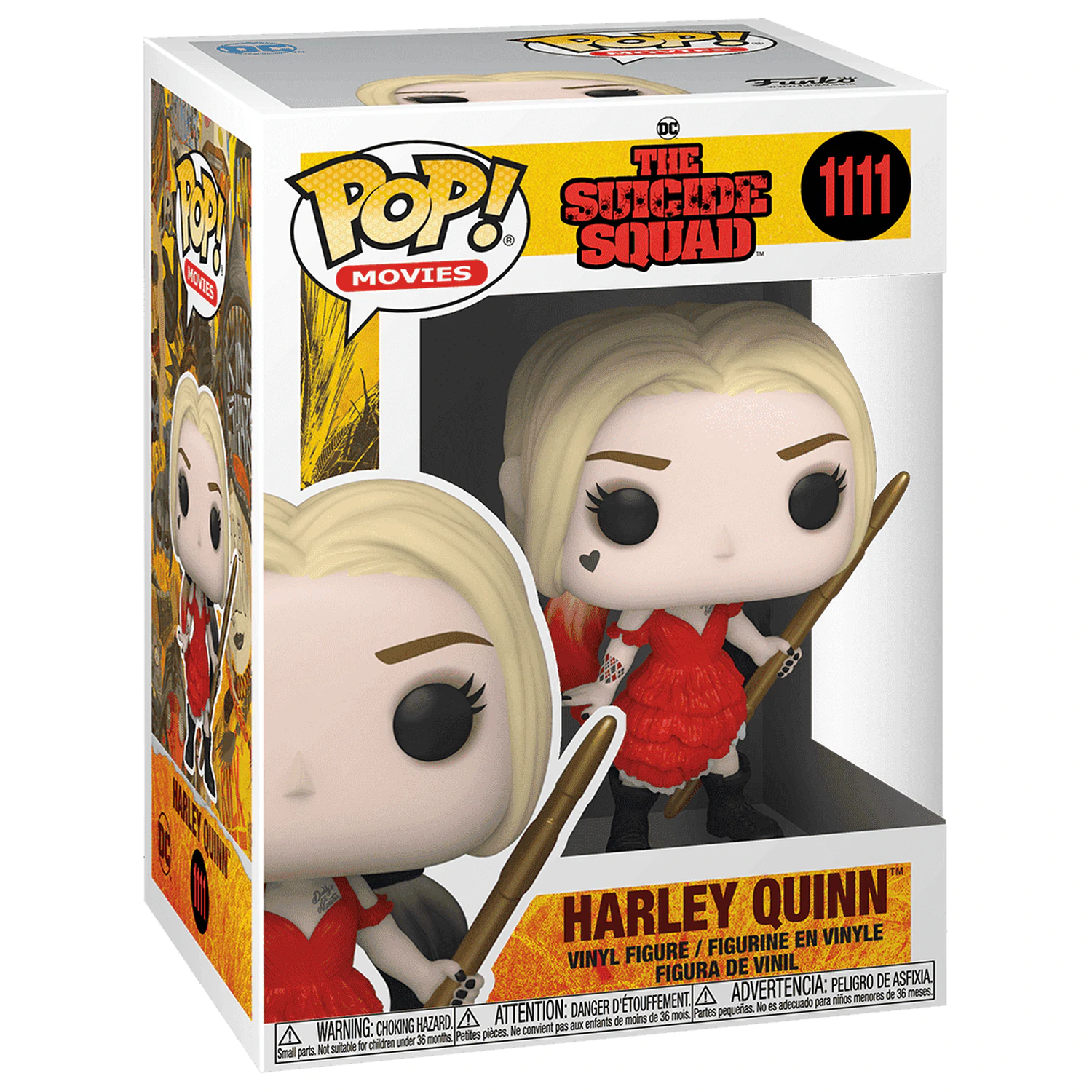 The Suicide Squad POP! Movies vinylová figurka Harley Quinn (Damaged Dress) 9 cm fotografii produktu