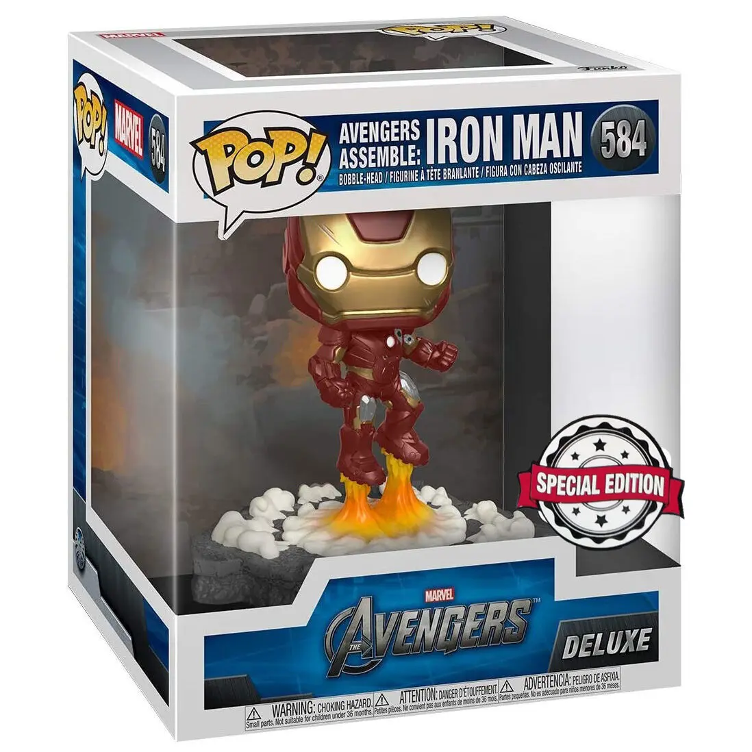 POP figurka Marvel Avengers Iron Man Assemble Exclusive fotografii produktu