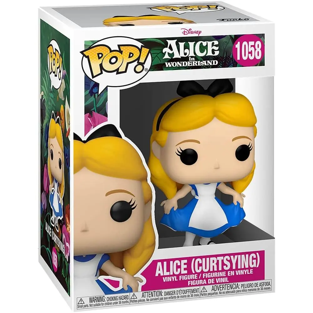 Alice in Wonderland POP! Disney vinylová figurka Alice uklánějící se 9 cm fotografii produktu