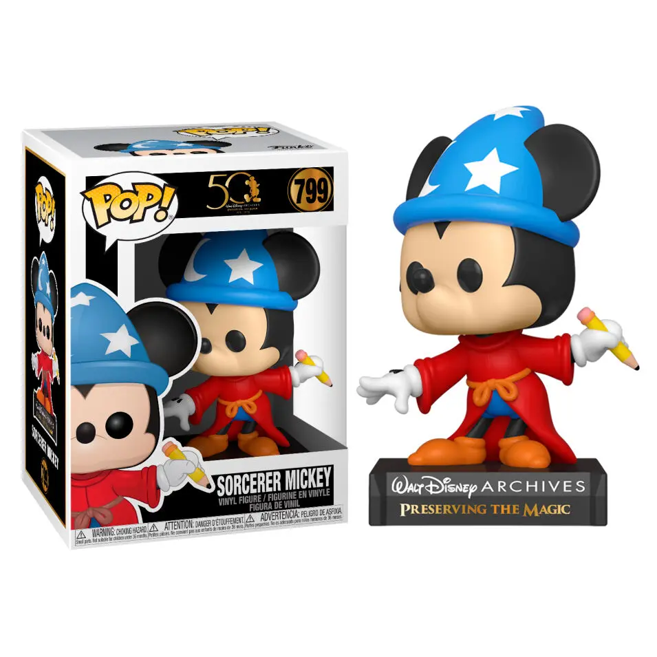 Mickey Mouse POP! Disney Archives vinylová figurka Učeň Mickey 9 cm fotografii produktu