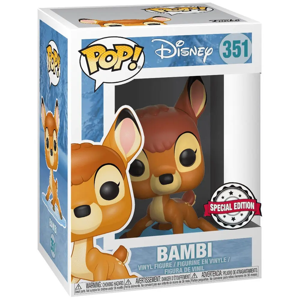 POP figurka Disney Bambi Snowflake Mountain exclusive fotografii produktu