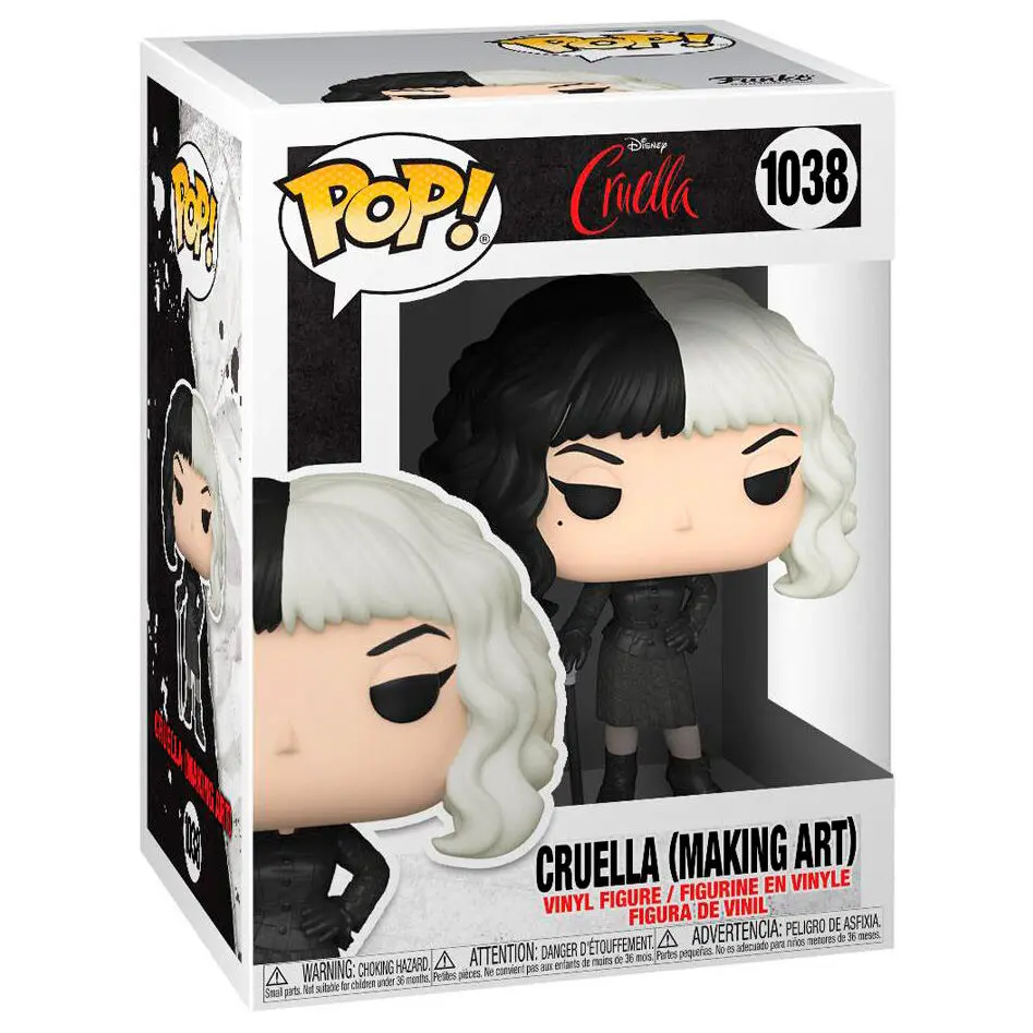 Cruella POP! Disney Vinyl Figurka Cruella (Making Art) 9 cm fotografii produktu