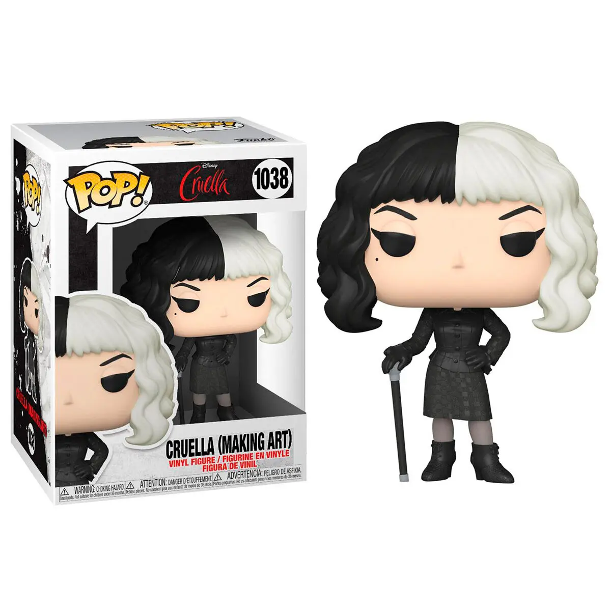 Cruella POP! Disney Vinyl Figurka Cruella (Making Art) 9 cm fotografii produktu