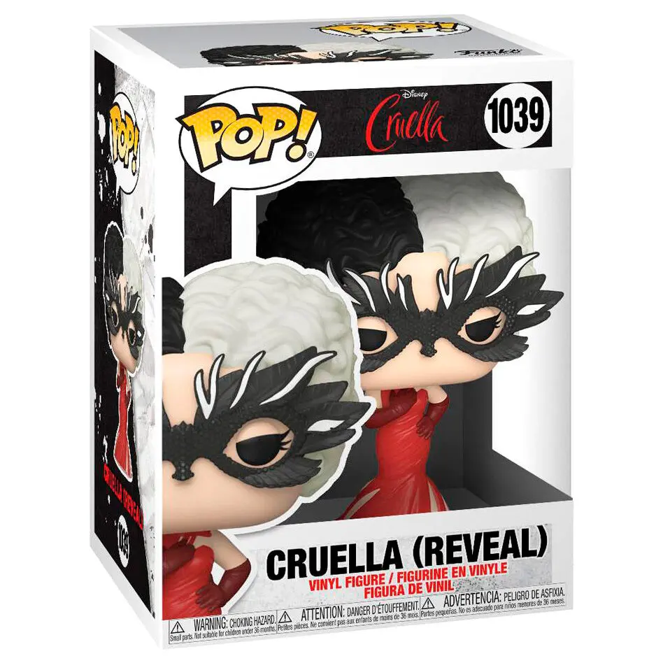 Cruella POP! Disney Vinyl Figurka Cruella (Reveal) 9 cm fotografii produktu