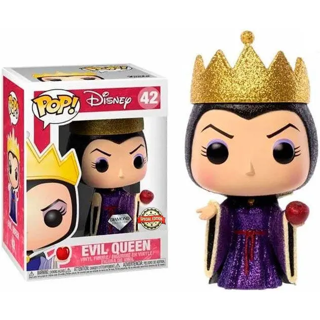 Sněhurka a sedm trpaslíků POP! vinylová figurka Zlá královna (Diamond Glitter) 9 cm fotografii produktu