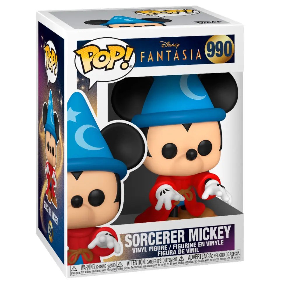 Fantasia 80. výročí POP! Disney Vinyl Figurka Kouzelník Mickey 9 cm fotografii produktu