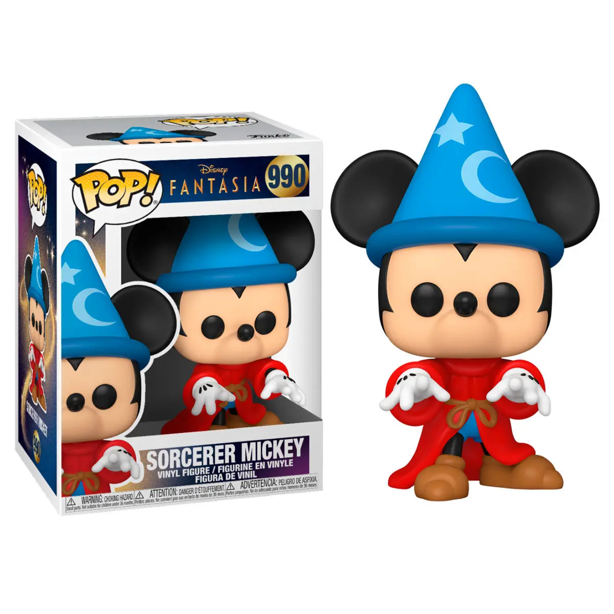 Fantasia 80. výročí POP! Disney Vinyl Figurka Kouzelník Mickey 9 cm fotografii produktu