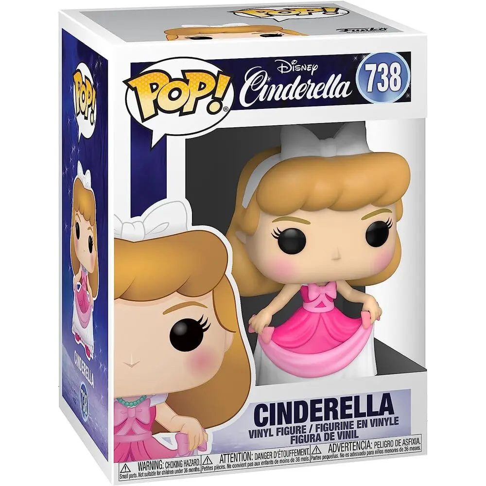 Cinderella POP! Vinylová figurka Popelka (Růžové šaty) 9 cm fotografii produktu