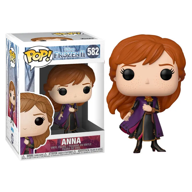Frozen II POP! Disney Vinyl Figurka Anna 9 cm fotografii produktu