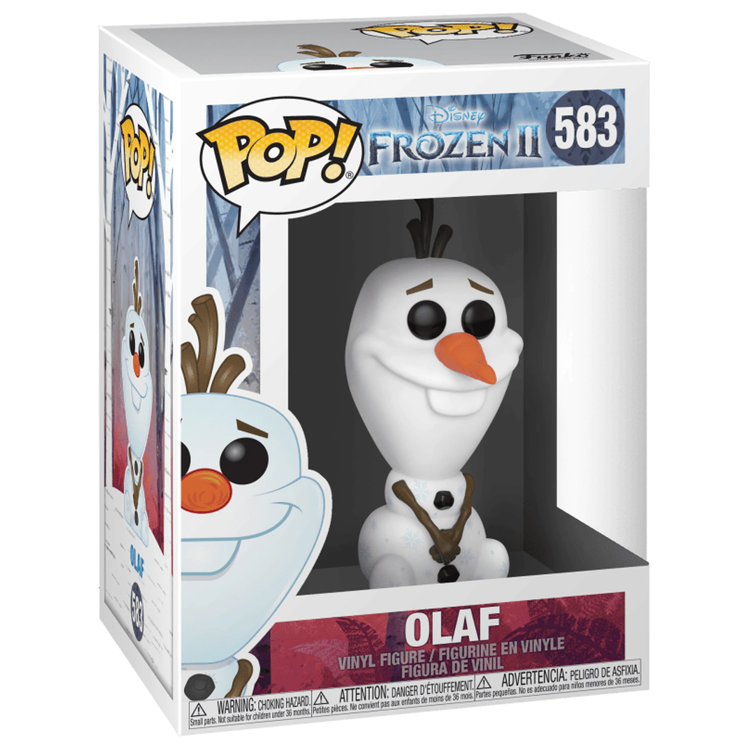 Frozen II POP! Disney vinylová figurka Olaf 9 cm fotografii produktu