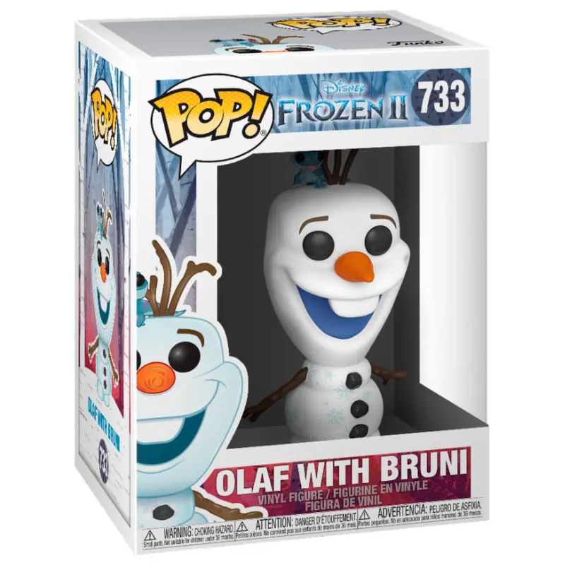 Frozen 2 POP! Disney Vinylová figurka Olaf & Bruni 9 cm fotografii produktu