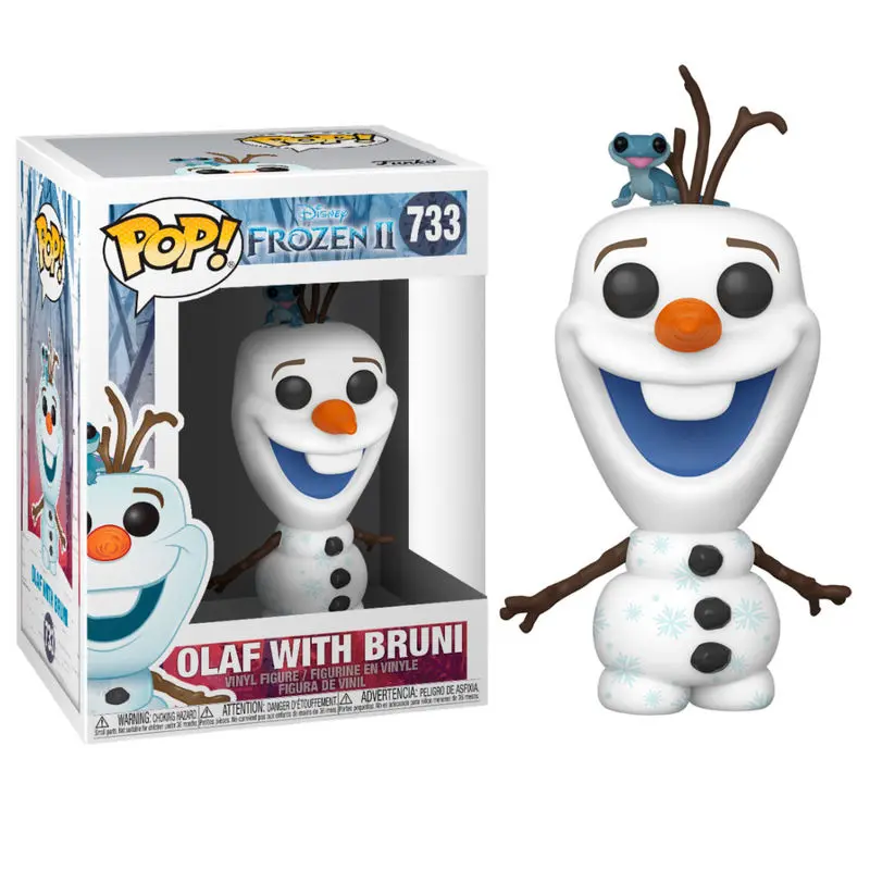Frozen 2 POP! Disney Vinylová figurka Olaf & Bruni 9 cm fotografii produktu