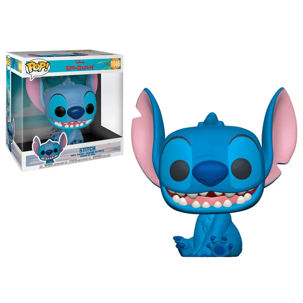 Lilo & Stitch Super Sized Jumbo POP! Games vinylová figurka Stitch 25 cm fotografii produktu