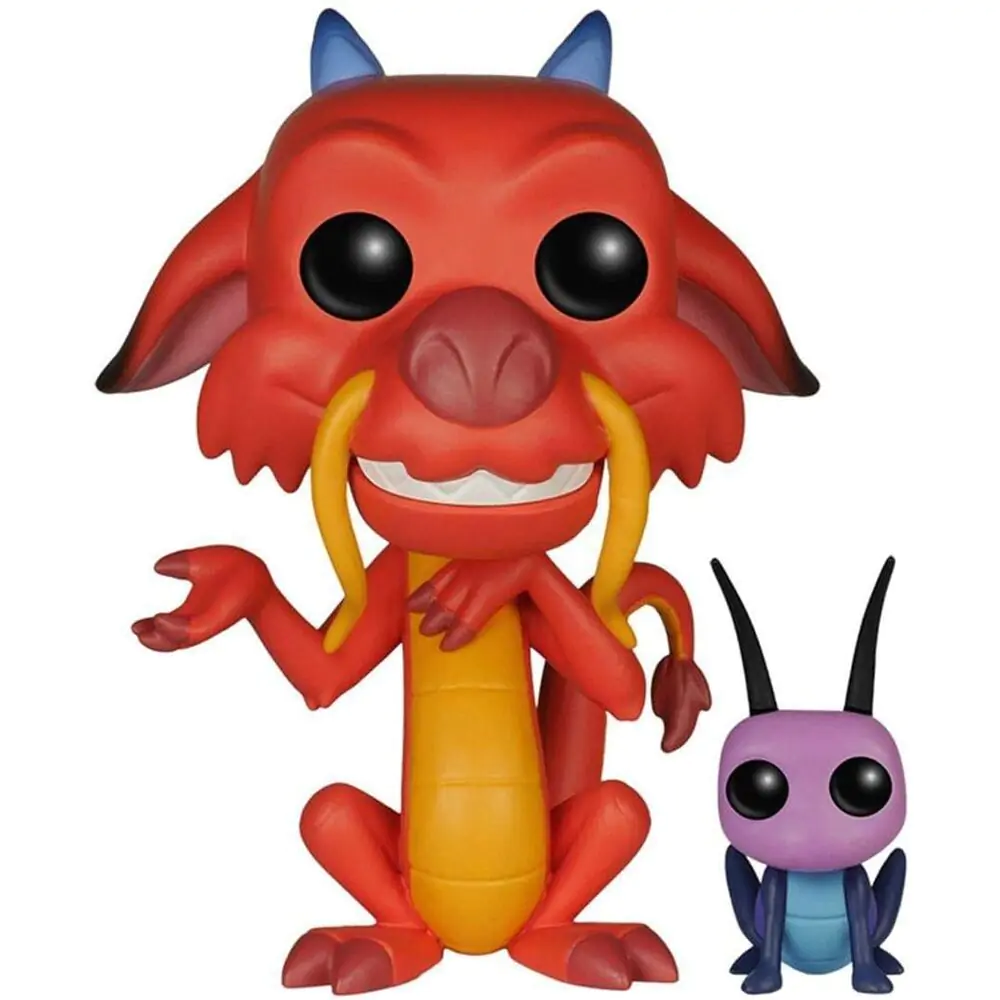 Mulan POP! Disney Vinylová figurka Mushu & Cri-Kee 7 cm fotografii produktu