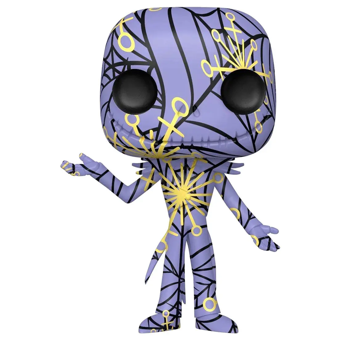 Nightmare before Christmas POP! Disney Artist Series vinylová figurka Jack s pouzdrem 9 cm fotografii produktu