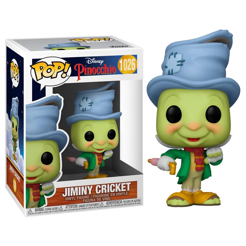 Pinocchio 80. výročí POP! Disney vinylová figurka Street Jiminy 9 cm fotografii produktu