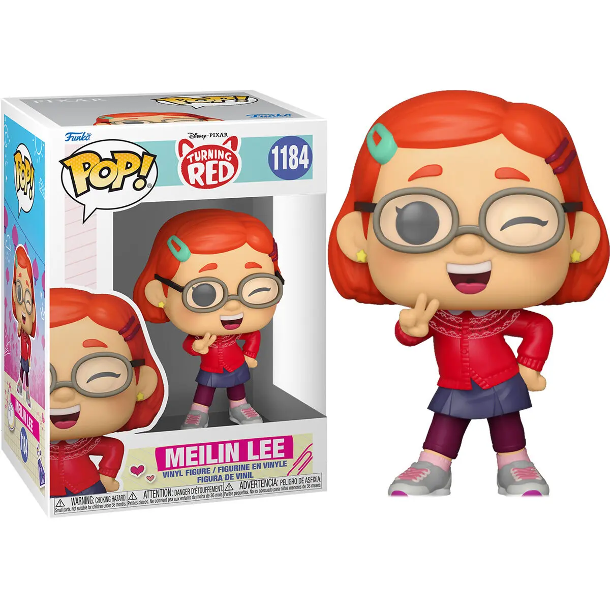 Turning Red POP! Disney vinylová figurka Mei Lee 9 cm fotografii produktu