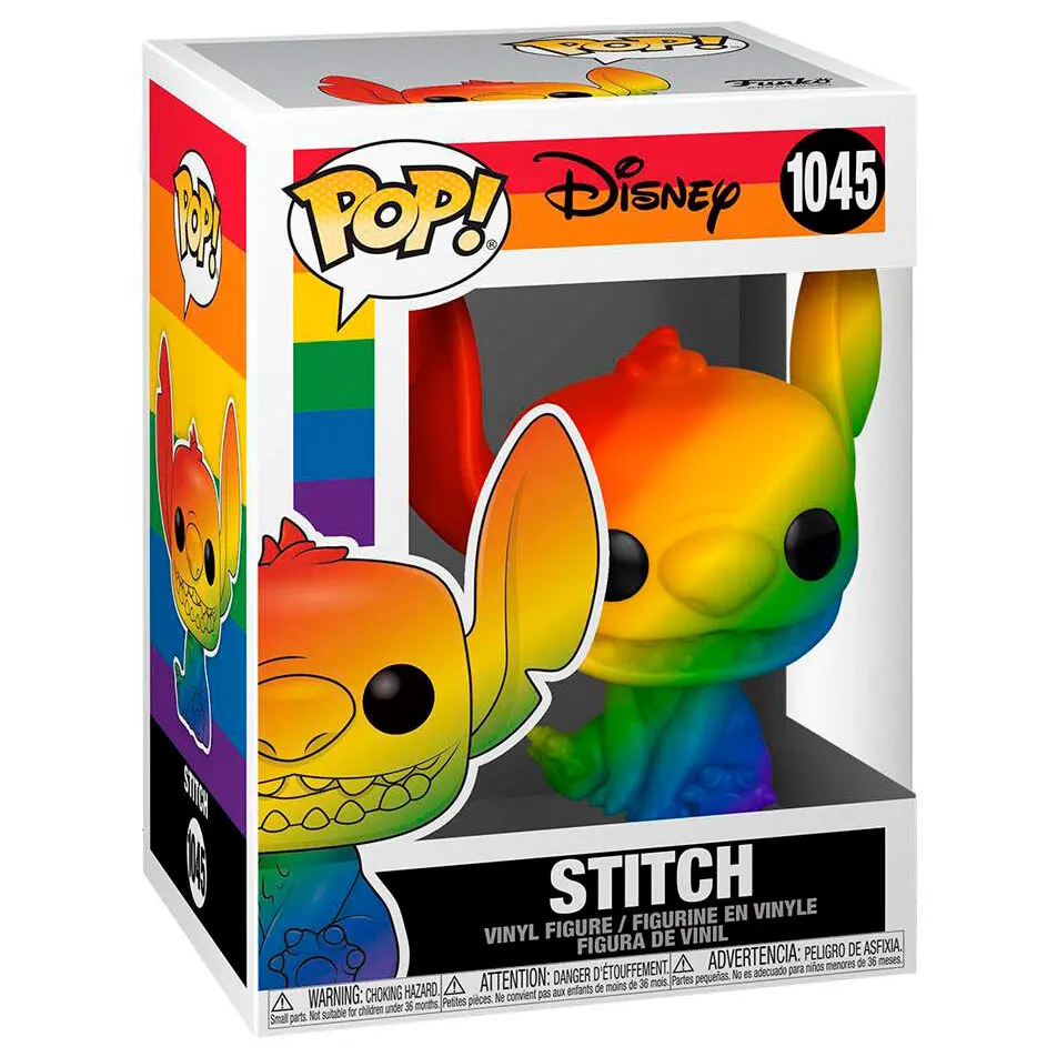 Lilo & Stitch POP! Pride Vinylová figurka Stitch (RNBW) 9 cm fotografii produktu