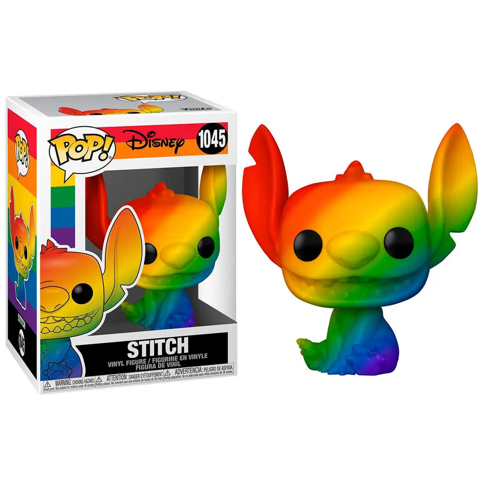 Lilo & Stitch POP! Pride Vinylová figurka Stitch (RNBW) 9 cm fotografii produktu