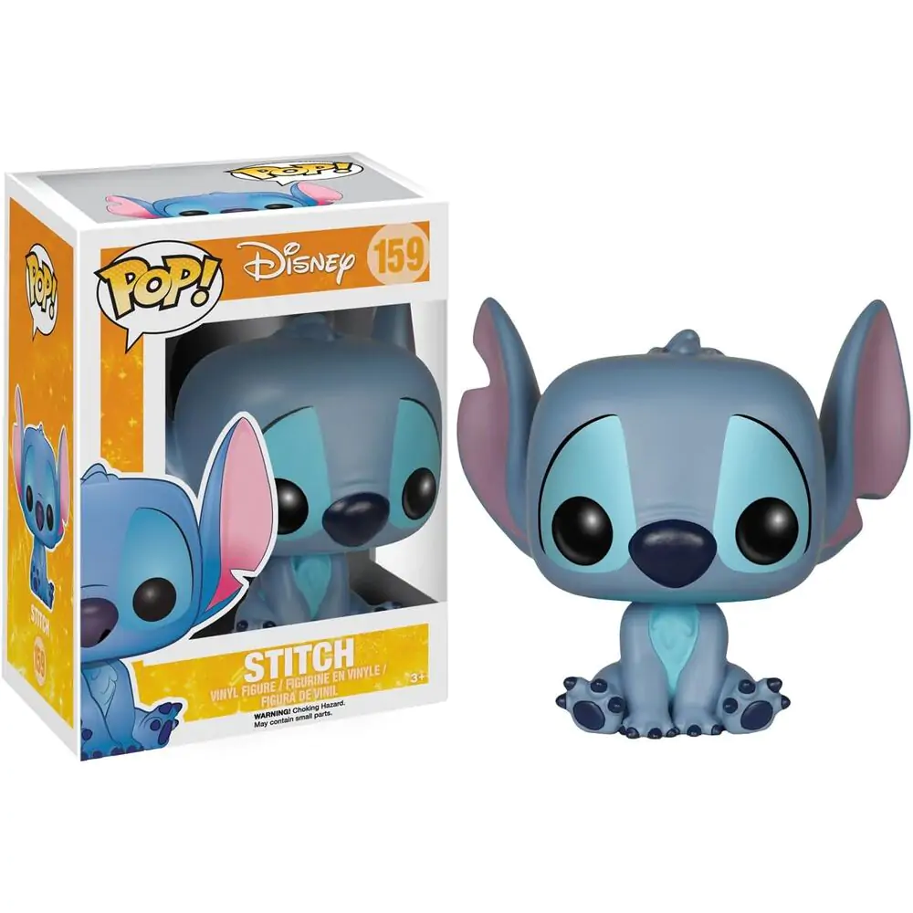 Lilo & Stitch POP! Vinylová figurka Stitch (Sedící) 9 cm fotografii produktu