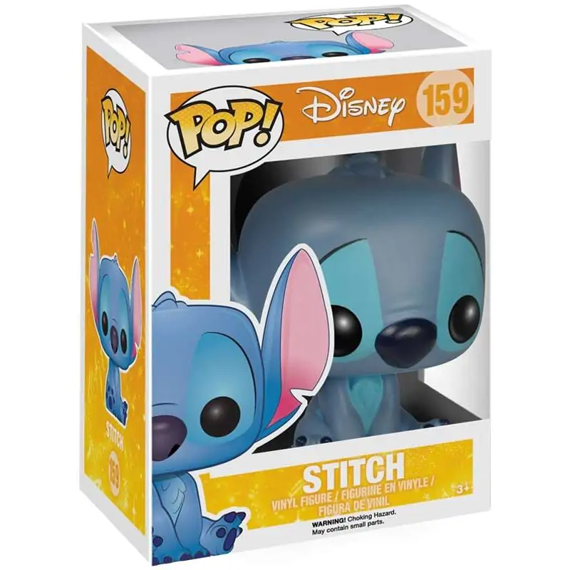 Lilo & Stitch POP! Vinylová figurka Stitch (Sedící) 9 cm fotografii produktu