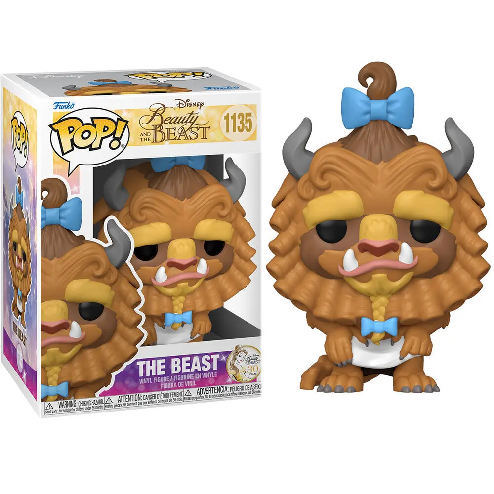 Beauty and the Beast POP! Movies vinylová figurka Zvíře s loknami 9 cm fotografii produktu