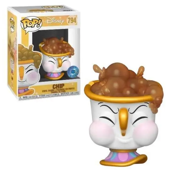 Kráska a zvíře POP! Disney Vinyl figurka Chip s bublinkami 9 cm fotografii produktu