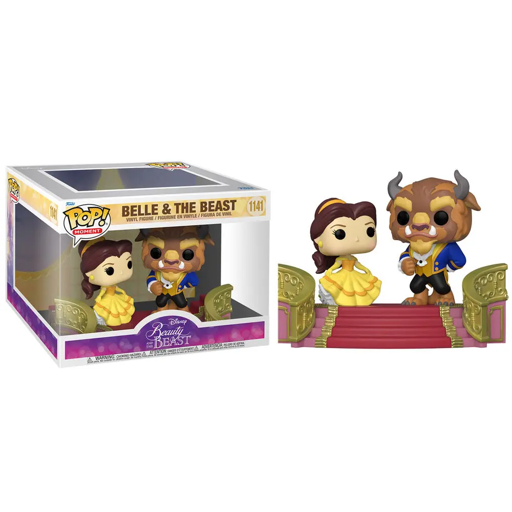 Beauty and the Beast POP Moment! Vinyl Figurky Dvojbalení Formal Belle & Beast 9 cm fotografii produktu