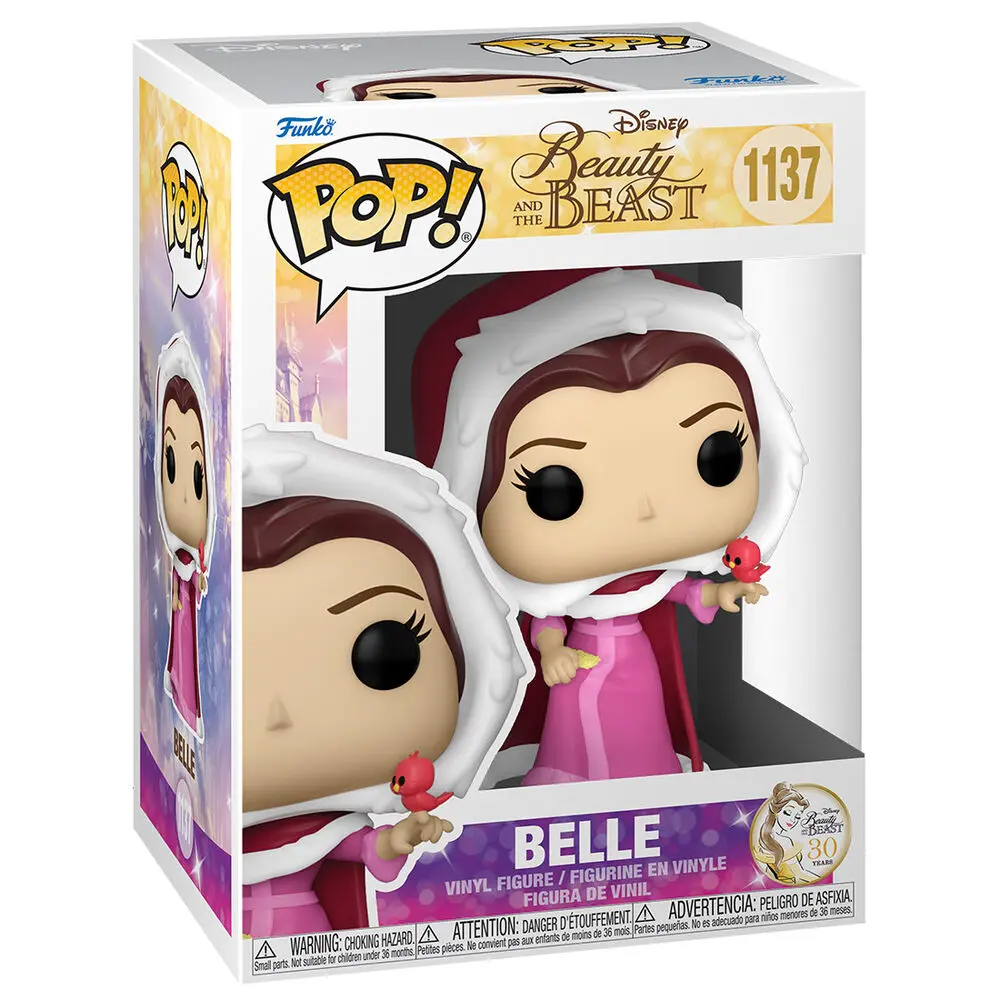 Beauty and the Beast POP! Movies vinylová figurka Zimní Belle 9 cm fotografii produktu