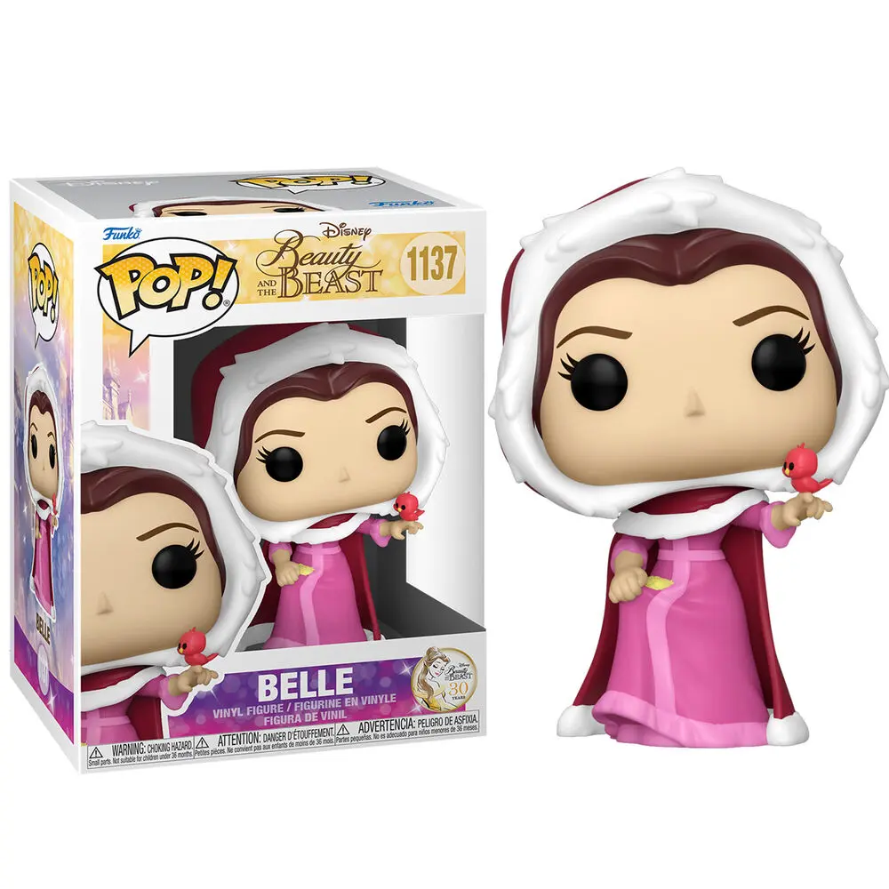 Beauty and the Beast POP! Movies vinylová figurka Zimní Belle 9 cm fotografii produktu