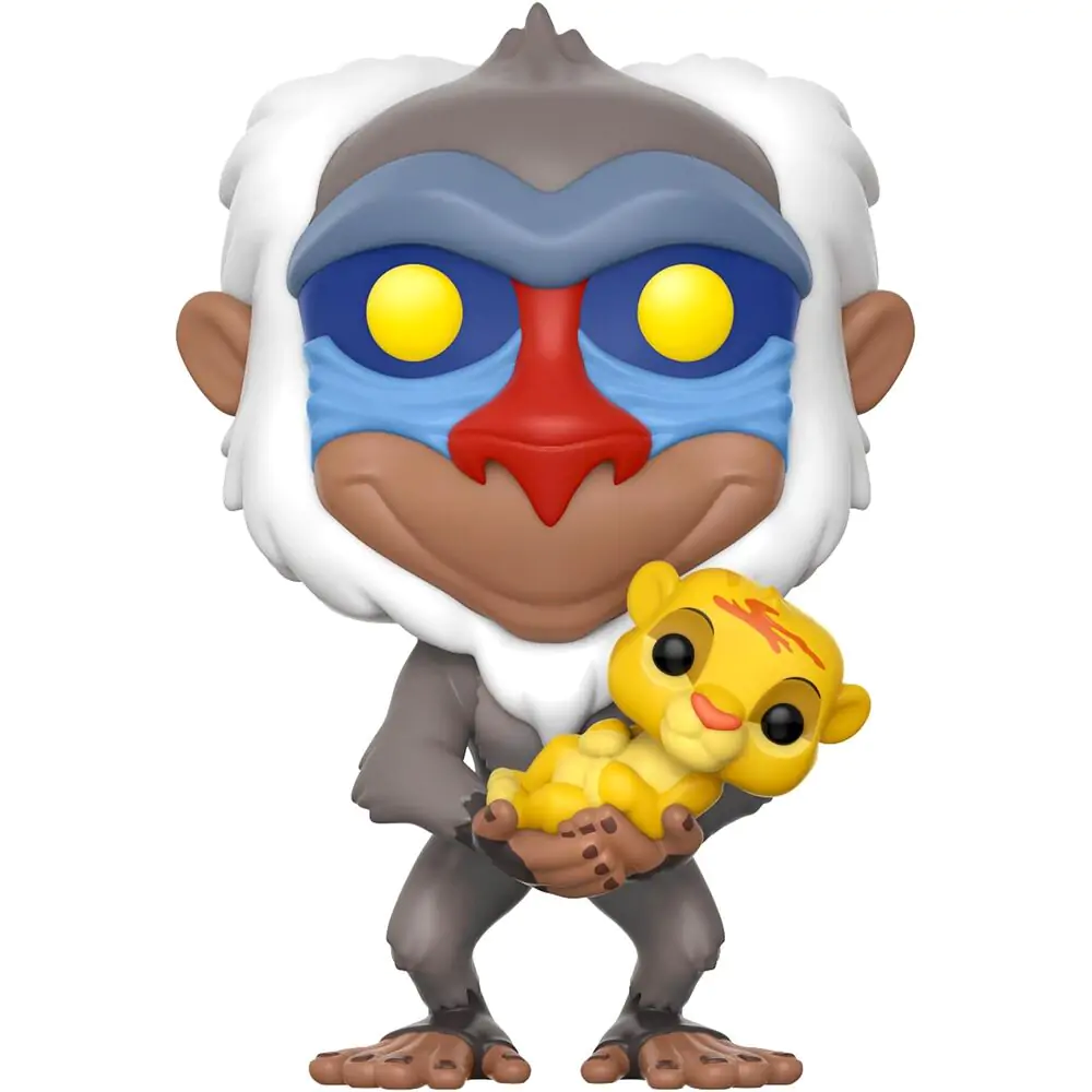 The Lion King POP! Disney Vinyl Figurka Rafiki & Simba 9 cm fotografii produktu