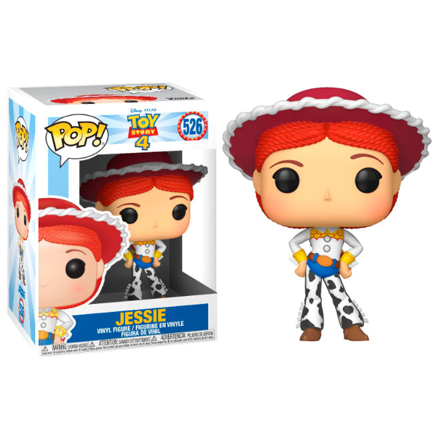 Toy Story 4 POP! Disney Vinylová figurka Jessie 9 cm fotografii produktu