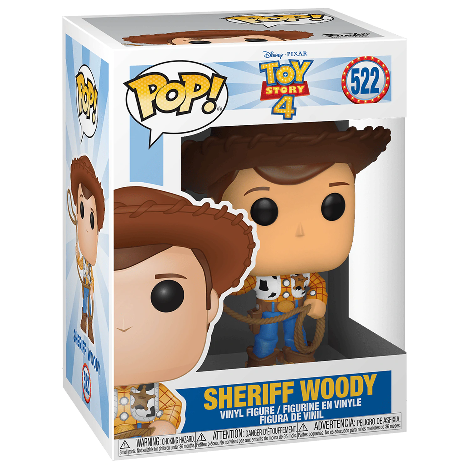 Toy Story 4 POP! Disney Vinyl Figure Woody 9 cm figura fotografii produktu
