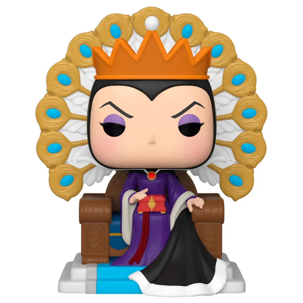 Disney POP! Deluxe Villains vinylová figurka Zlá královna na trůnu 9 cm fotografii produktu