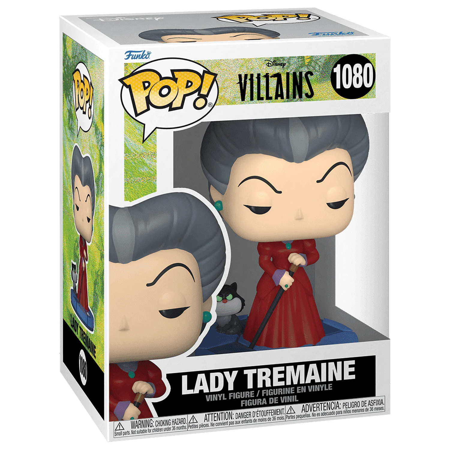 Disney: Villains POP! Disney vinylová figurka Lady Tremaine 9 cm fotografii produktu